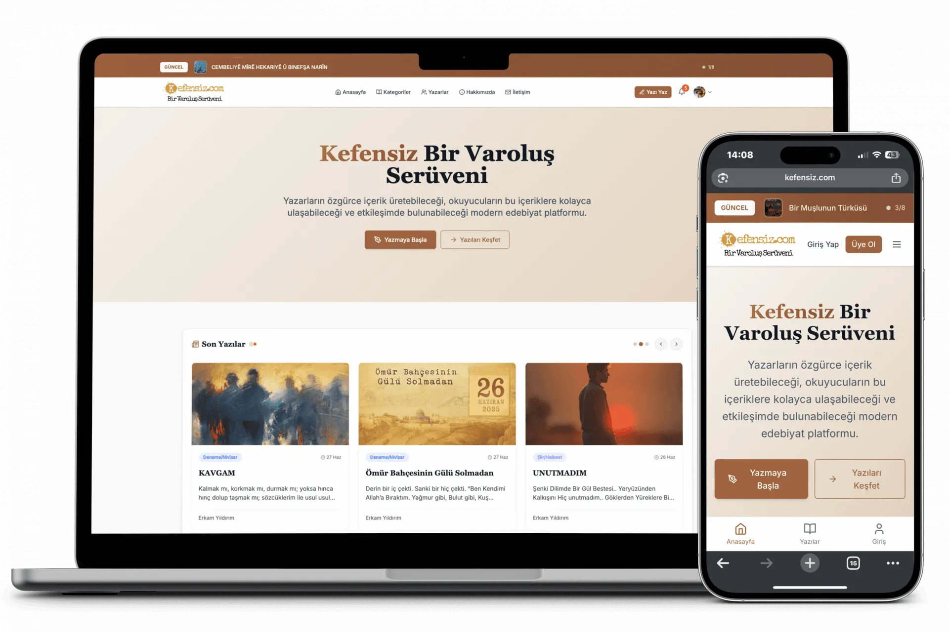 Kefensiz Edebiyat Success Story